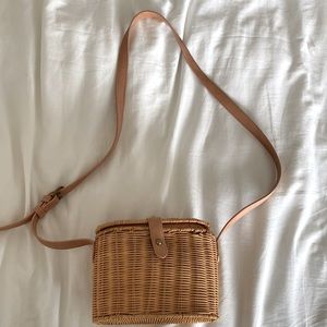 Straw purse
